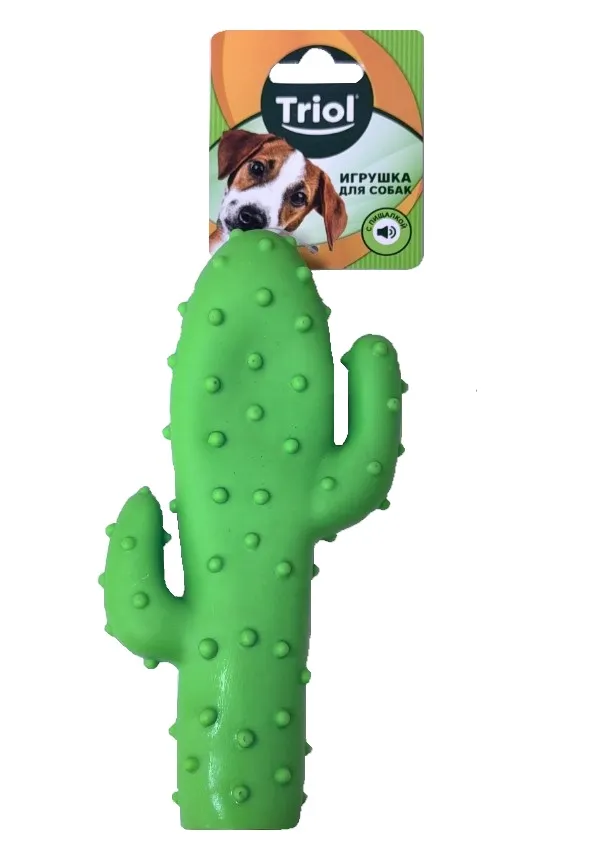 TRIOL игрушка д/собак кактус 19,5см