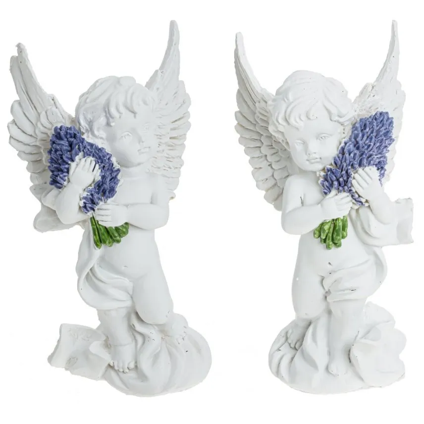 Фигурка декоративная ангел 8,5*6*16см 799014