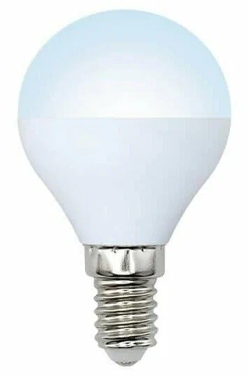 VOLPE лампа светодиодная norma LED-G45-9W/NW/E14/FR/NR