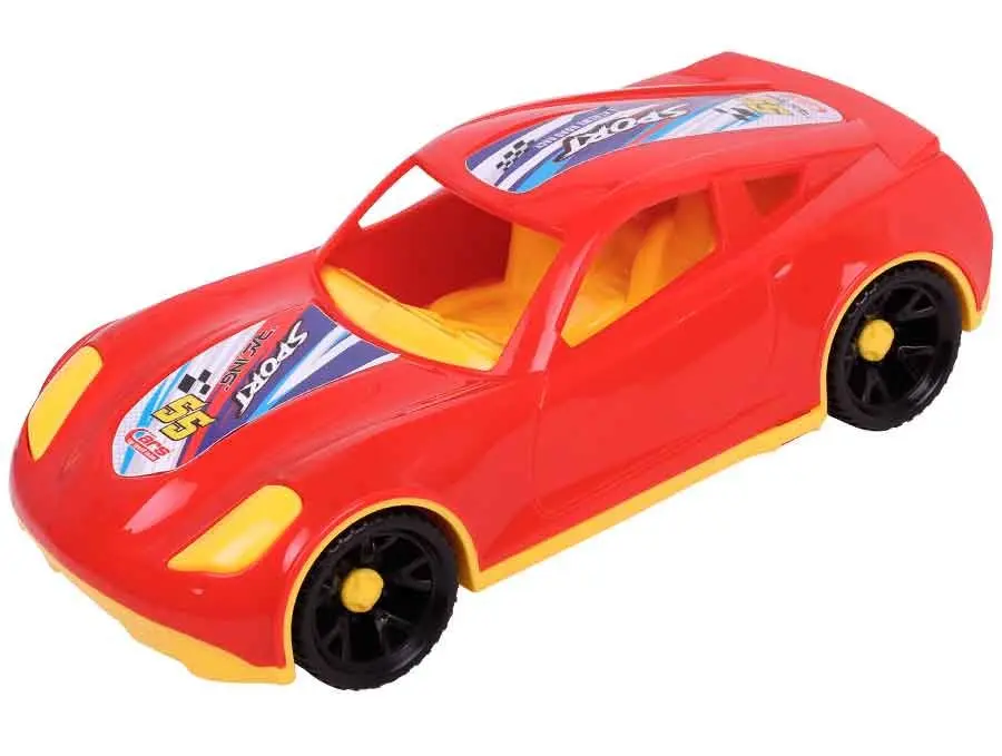 Машинка turbo v цв.красный 18,5см И-5850