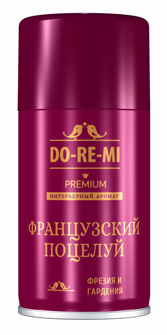 DO-RE-MI освежитель воздуха французский поцелуй 250мл (12)