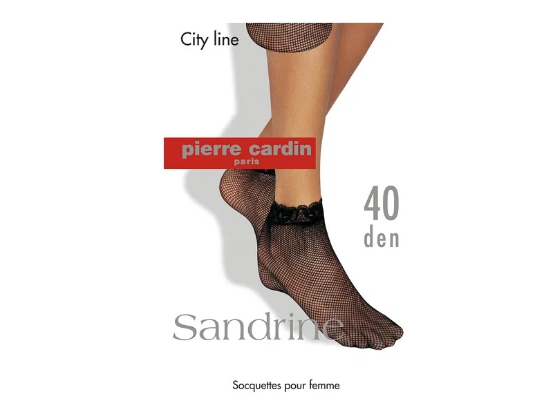 PIERRE CARDIN носки женские sandrine сетка 40 nero