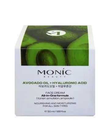 MONIC BEAUTY крем д/лица универсальный на 30 дней с маслом авокадо и маслом ши 50мл