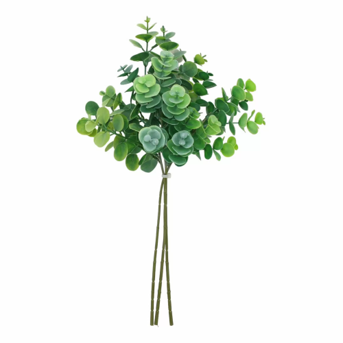 Растение искусственное пластик цв.зеленый 37см