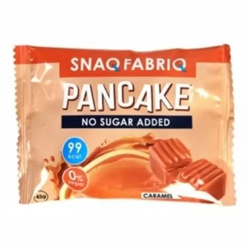 SNAQ FABRIQ панкейк с начинкой мягкая карамель 45г/10