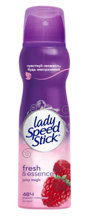 LADY SPEED STICK антиперспирант малина 150мл спрей RU00227A/UA00104A__