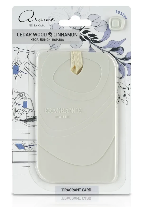 АЕР Fragrant Card ароматизатор д/дома cedar wood&cinnamon