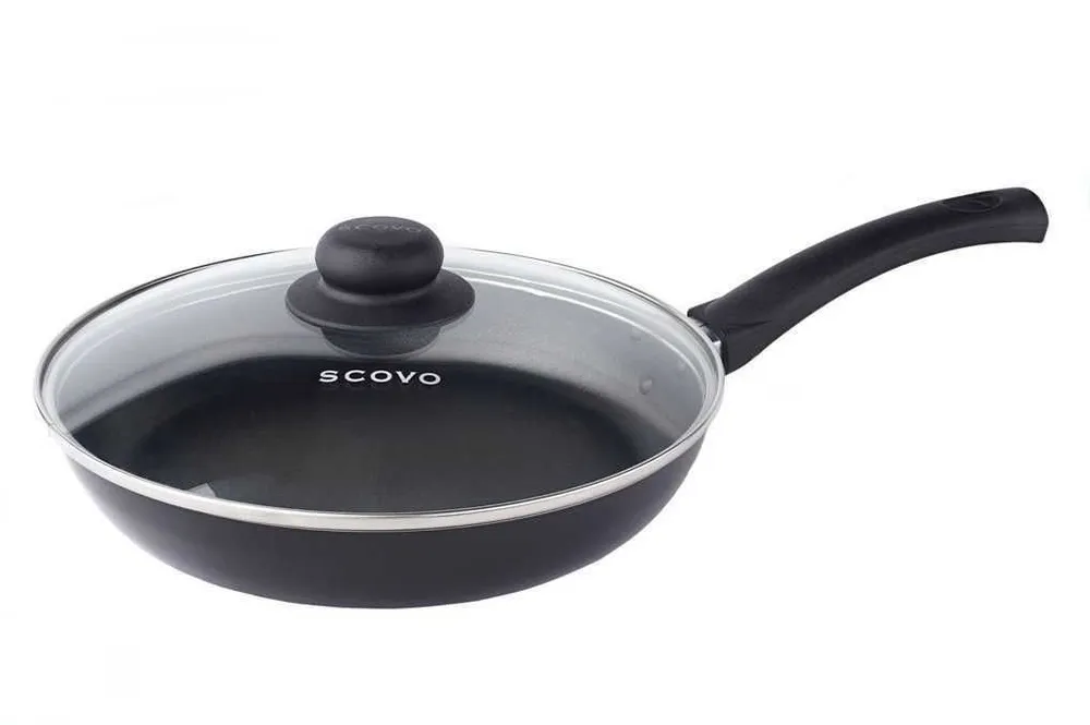 SCOVO Сonsul сковорода со стекл. крышкой 26см RC-010