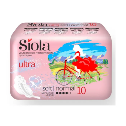 SIOLA прокладки ultra normal soft 10шт