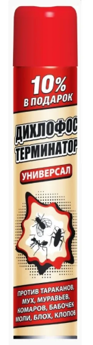 АРНЕСТ дихлофос терминатор от насекомых 400мл