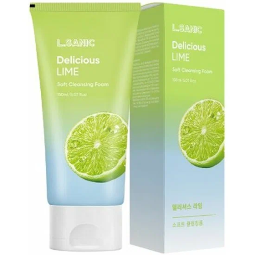 L.SANIC пенка д/умывания очищающая с экстрактом лайма 150мл