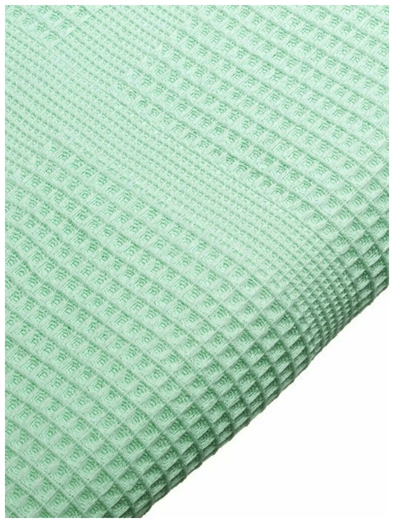 BARKAS-TEKS полотенце вафельное мятный 50*90см 12-5303