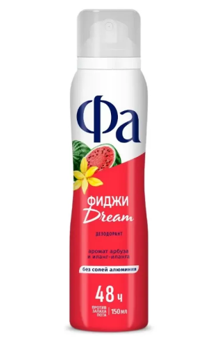 FA антиперспирант жен. ритмы острова фиджи dream 150мл спрей