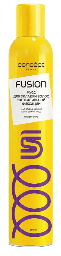 CONCEPT мусс д/волос экстрасильной фиксации 300мл