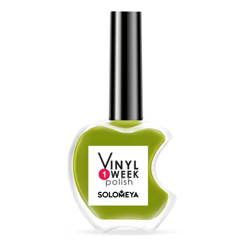 SOLOMEYA лак д/ногтей one week vinyl polish olive branch т.34 113мл