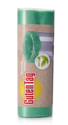 Пакеты д/мусора 30л 20шт Guten Tag биоразлагаемые особо прочные