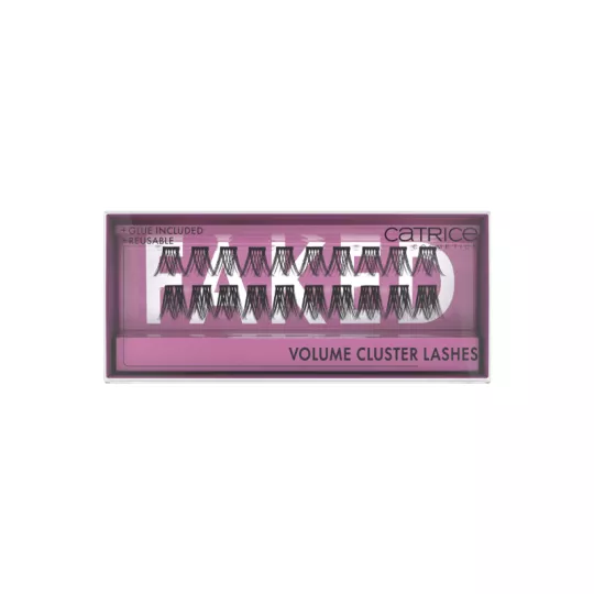 CATRICE ресницы накладные faked volume cluster lashes