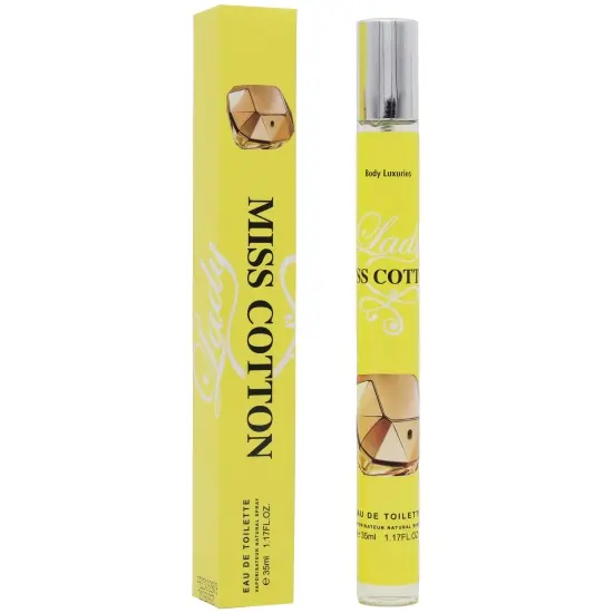 BODY LUXURIES туалетная вода д/женщин mIss cotton 35мл