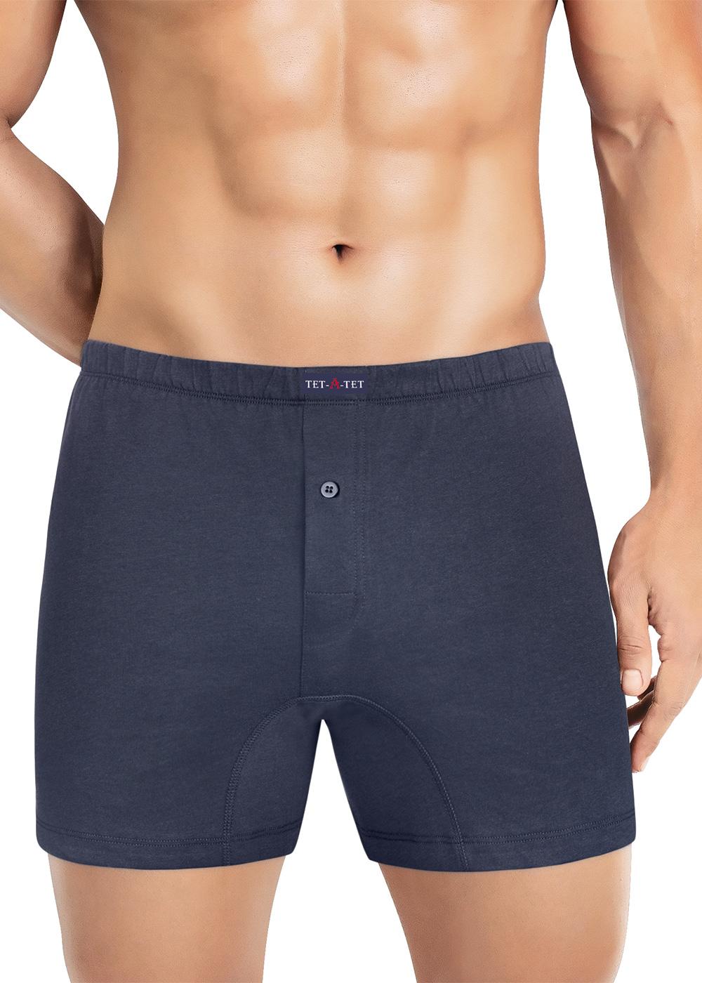 TAT трусы мужские боксеры MBX600110/2 т.синий р.48