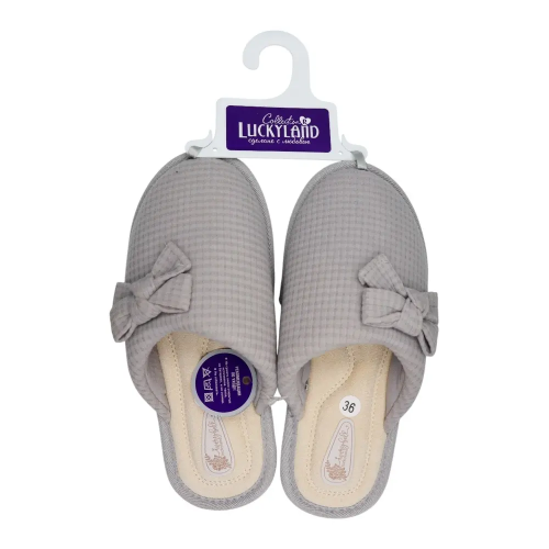 LUCKY LAND обувь домашняя женская пантолеты 4544 W-CH-C р.37