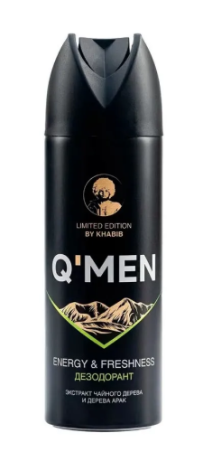 Q'MEN дезодорант муж. энергия и свежесть 200мл