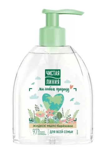 ЧИСТАЯ ЛИНИЯ мыло жидкое д/всей семьи 520мл