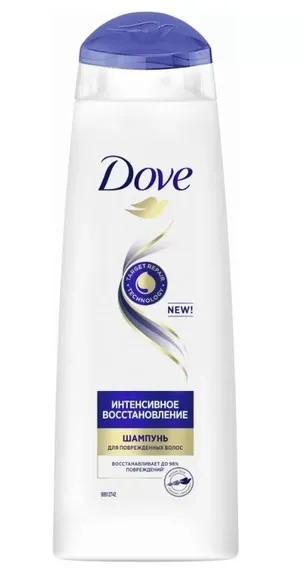 DOVE шампунь д/волос интенсивное восстановление 250мл