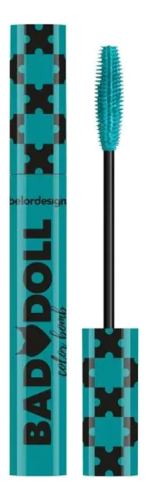 BELOR DESIGN тушь д/ресниц bad doll объемная т.голубой
