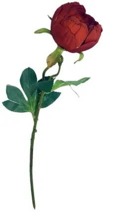 Цветок декор. пышный пион цв.бордовый 7*47см 4738225