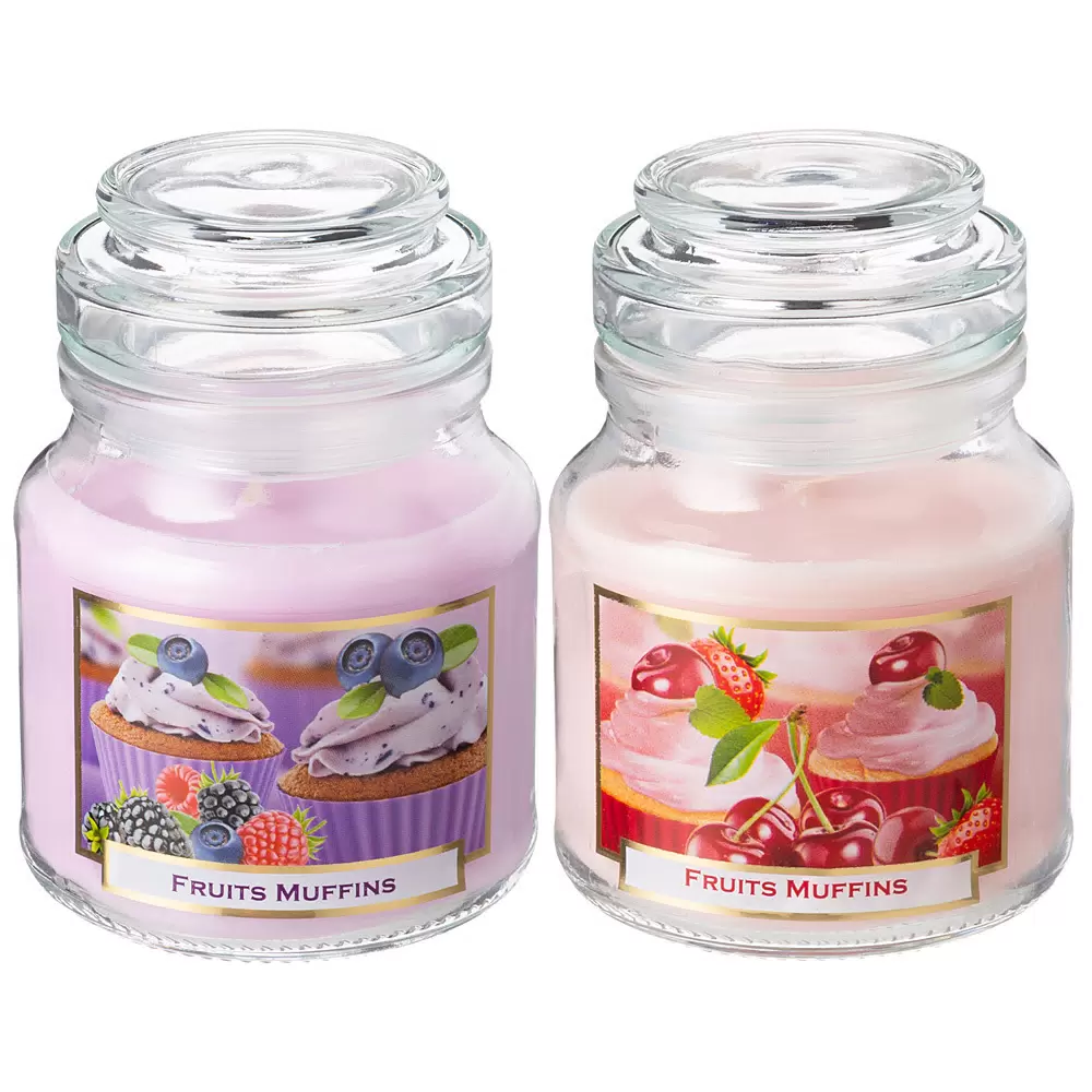 BARTEK свеча аромат. в баночке фруктовые маффины 130г