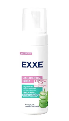 EXXE пенка-мусс мицеллярная д/умывания 150мл