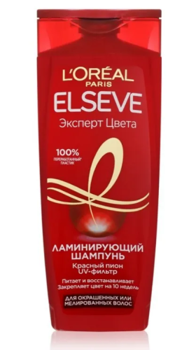 ELSEVE шампунь д/окрашенных и мелированных волос эксперт цвета с маслом льна 250мл