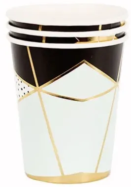 ВЕСЕЛАЯ ЗАТЕЯ набор стаканов бумажных мятная роскошь 250мл 6шт 1502-4342