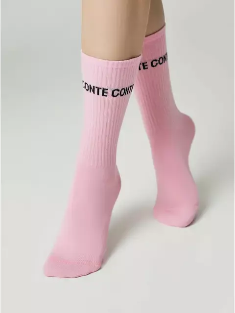 CONTE носки женские active хлопковые 20С-20СП 619 св.розовый р.25-27