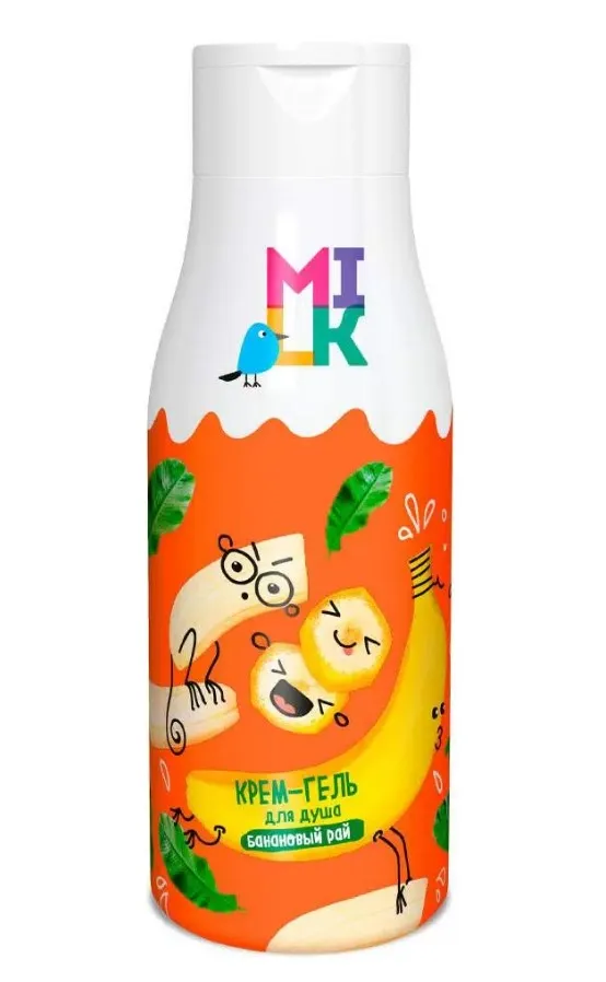 MILK ХОРОШЕЕ НАСТРОЕНИЕ крем-гель д/душа банановый рай 500мл