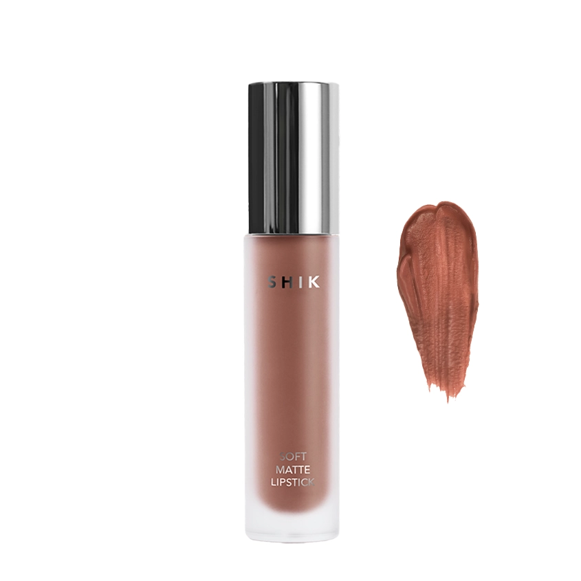 SHIKstudio помада д/губ жидкая матовая caramel т.04