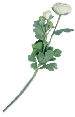 Цветок искусственный ранункулюс 55см 287-515
