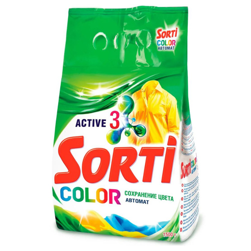 SORTI ст порошок АВТОМАТ COLOR 1500гр