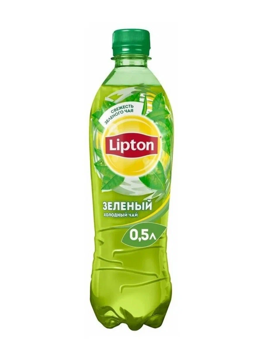 Напиток Липтон холодный зеленый чай 0,5л пл/б; 12