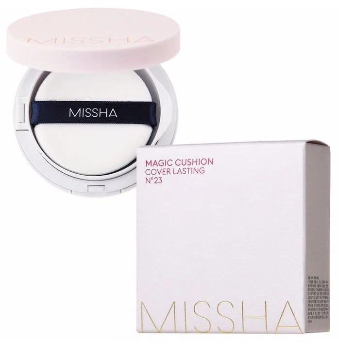 MISSHA кушон тональный с устойчивым покрытием magic cusion cover lasting  т.21