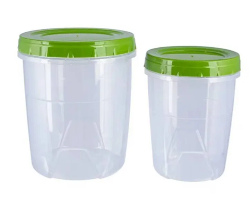 Набор банок с закручивающейся крышкой 600мл/1,3л C43302