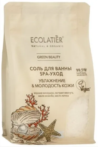 ECOLATIER Оrganic соль д/ванны spa-уход 600г