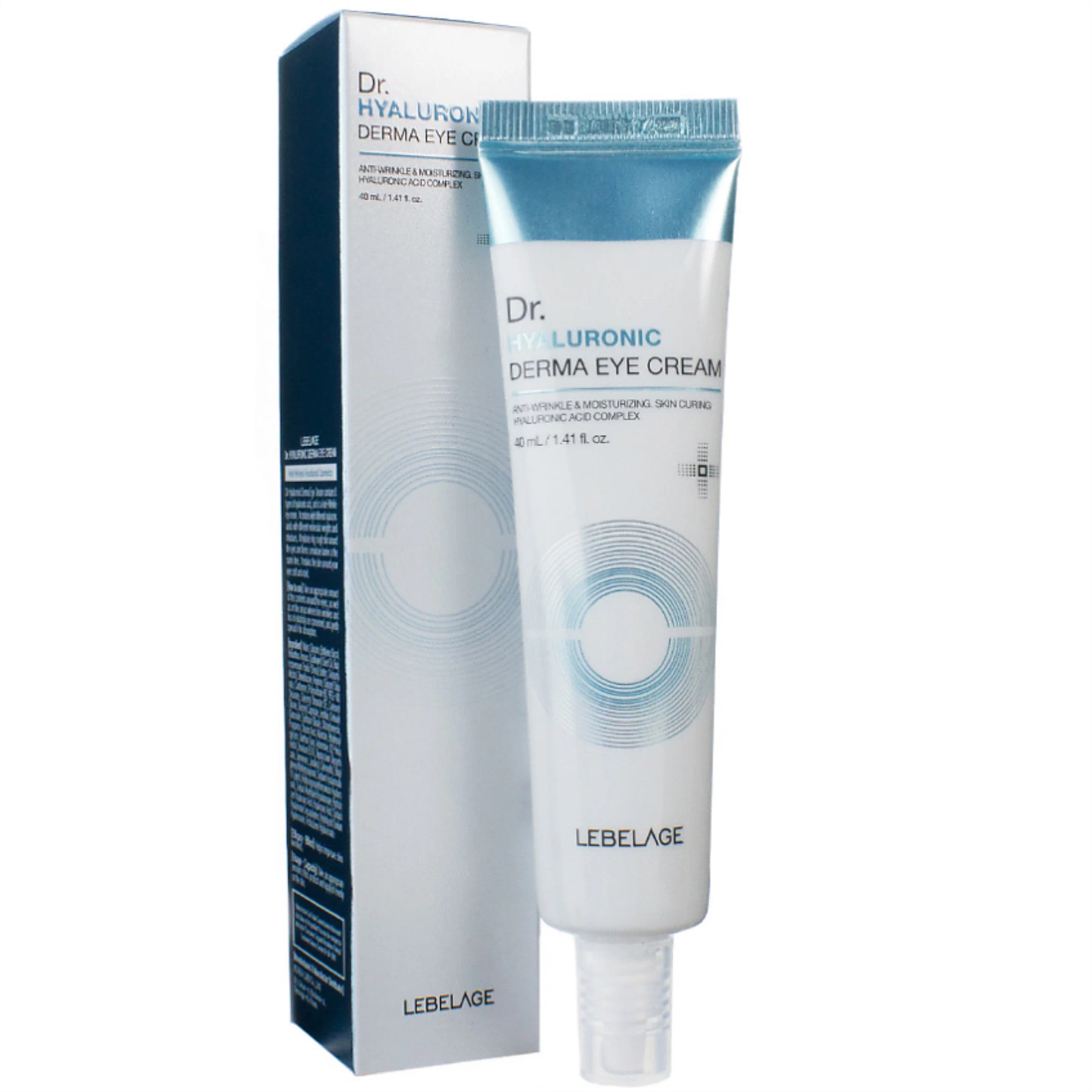 LEBELAGE крем д/кожи вокруг глаз с гиалуроновой кислотой 40мл