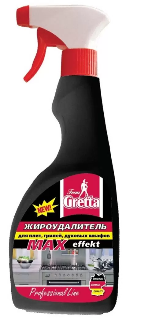 FRAU GRETTA средство чистящее жироудалитель д/плит, духовых шкафов, грилей, вытяжек 500мл