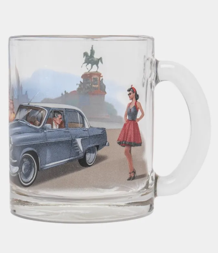 ДЕКОСТЕК кружка 300мл 208-Д вас подвезти