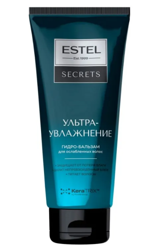 ESTEL Secrets бальзам д/ослабленных волос ультраувлажнение 200мл