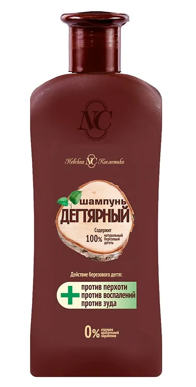 НЕВСКАЯ КОСМЕТИКА шампунь д/волос дегтярный 400мл