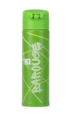 BAROUGE Тревел ботл термобутылка из нерж. стали цв.зеленый 350мл BТ-143