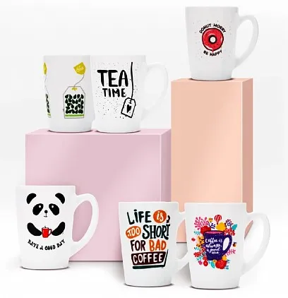 LUMINARC кружка дизайн ти энд коффи 320мл_