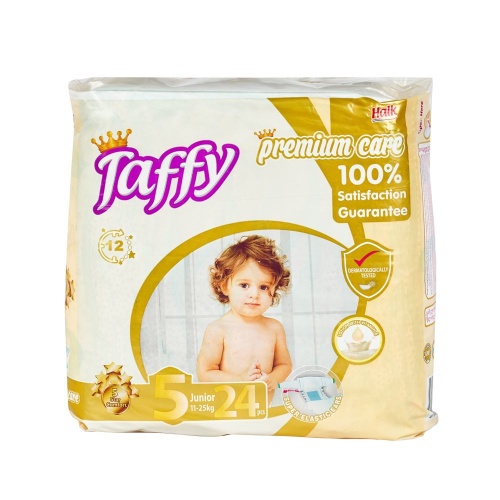 TAFFY PREMIUM CARE подгузники детские №5 11-25кг 24шт